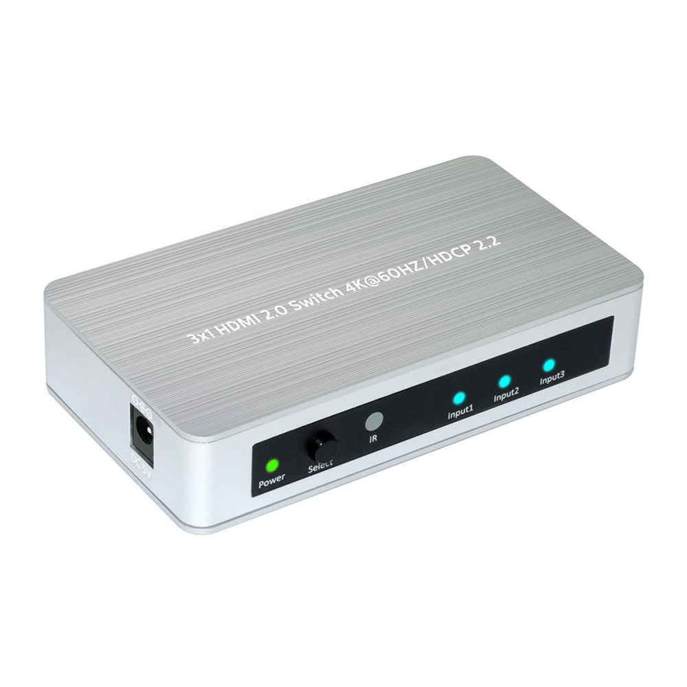 Cablesson 3X1 HDMI 2.0 Switch