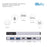 Cablesson USB HUB Type C Male to 2 x USB 3.0 + HDMI + PD Charging Adapter