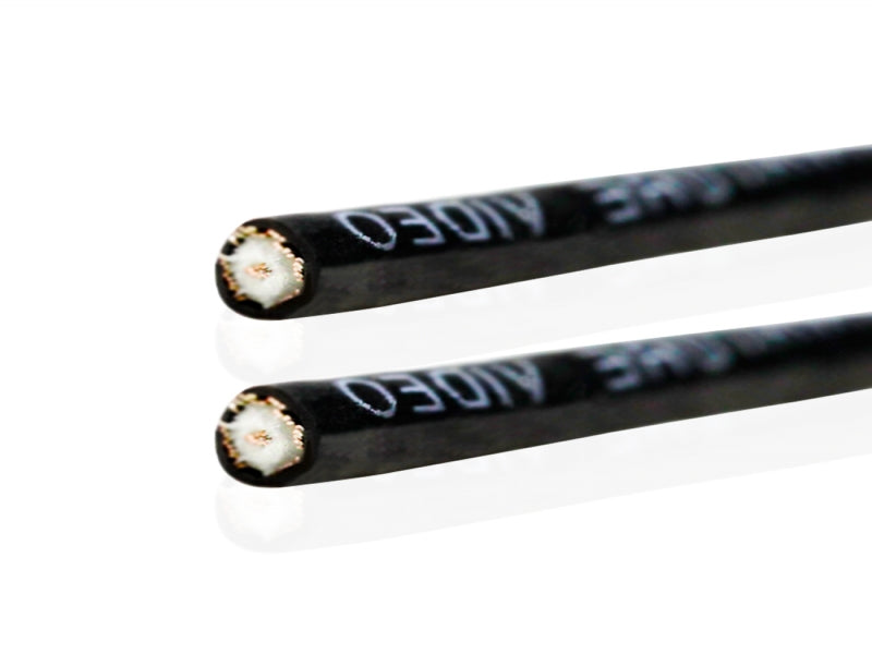Van Damme 75 Ohm Plasma Grade Hi-Resolution Miniature Video Coaxial Cable, Black 268-408-000 3 Metre / 3M - hdmicouk