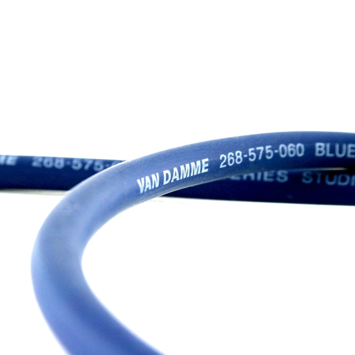 Van Damme Professional Blue Series Studio Grade 2 x 6 mm (2 core) Twin-Axial Speaker Cable 268-565-060 12 Metre / 12M - hdmicouk