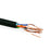 Van Damme Tourcat Cat 5E Flexible Stranded Conductor Cable F/UTP, Black 268-450-000 4 Metre / 4M - hdmicouk