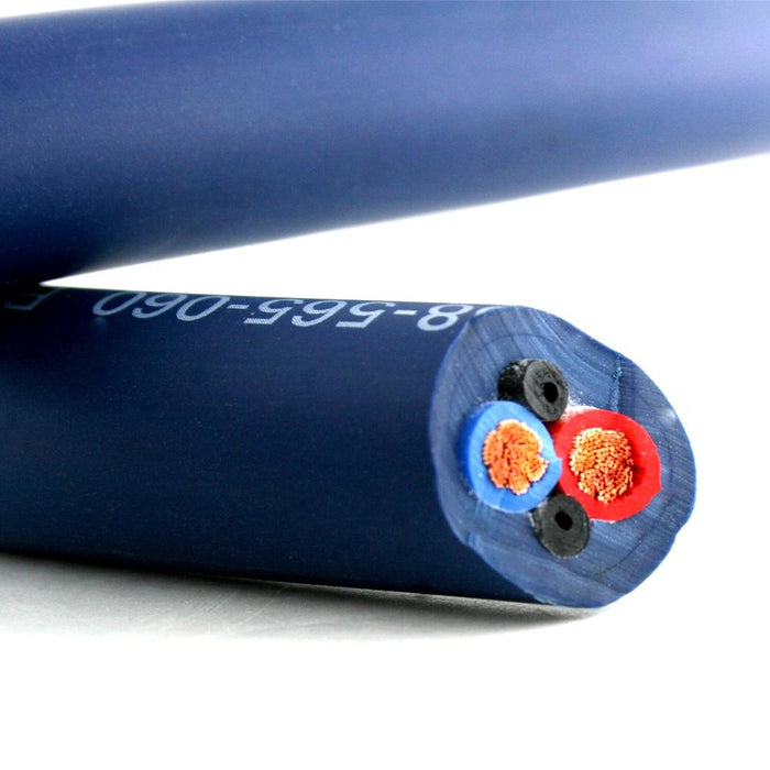 Van Damme Professional Blue Series Studio Grade 2 x 6 mm (2 core) Twin-Axial Speaker Cable 268-565-060 25 Metre / 25M - hdmicouk
