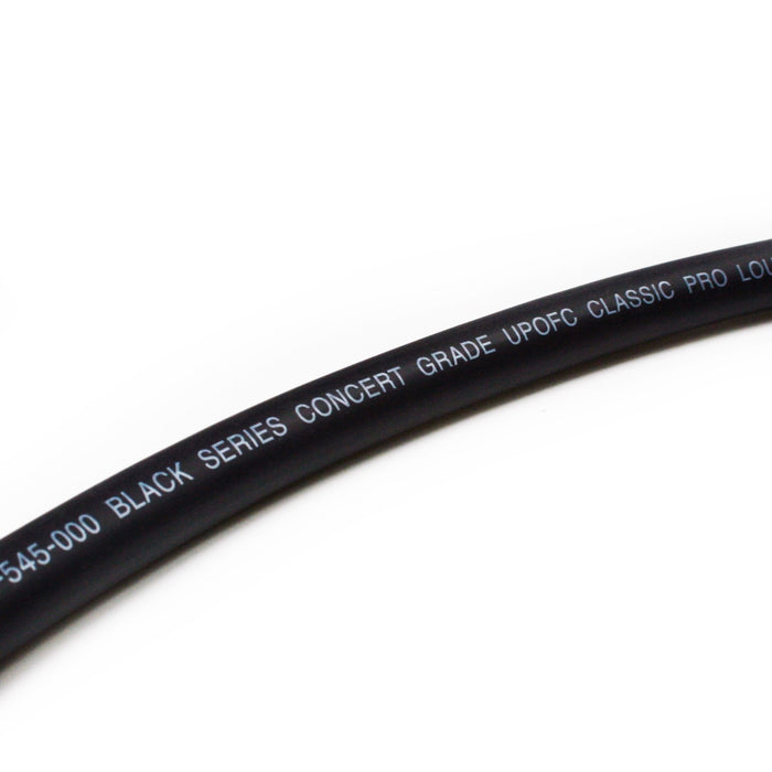 Van Damme Black Series Tour Grade 2 x 4.00mm Twin-Axial Speaker Cable, Black 268-545-000 3 Metre / 3M - hdmicouk