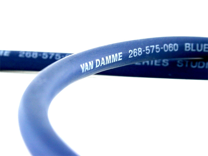 Van Damme Professional Blue Series Studio Grade 2 x 6 mm (2 core) Twin-Axial Speaker Cable 268-565-060 7 Metre / 7M - hdmicouk