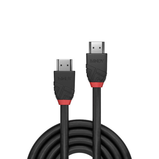 Lindy 0.5m High Speed HDMI Cable. Black Line