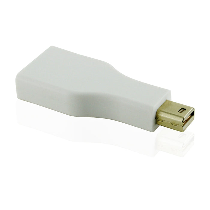 Cablesson 1m Mini DisplayPort Male to Female 1.2 Extension White - hdmicouk