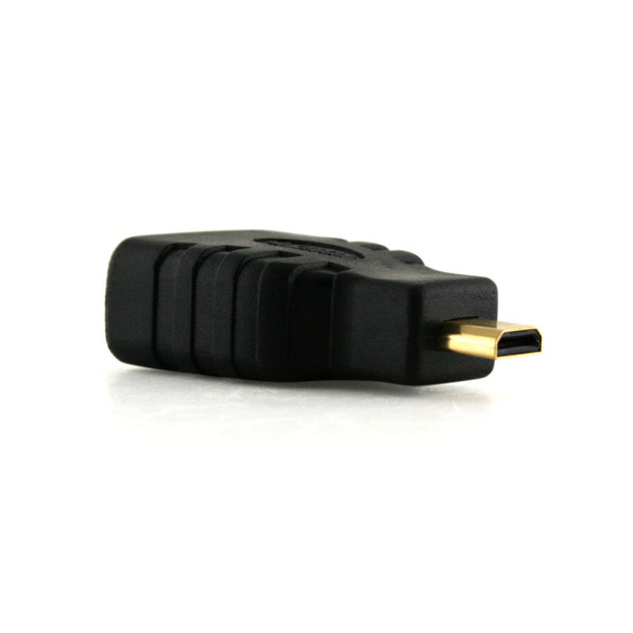 XO Micro HDMI Male to HDMI Female Adapter - Black - hdmicouk