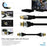 Cablesson Prime 2m High Speed HDMI Cable (HDMI Type A, HDMI 2.1/2.0b/2.0a/2.0/1.4) - 4K, 3D, UHD, ARC, Full HD, Ultra HD, 2160p, HDR - for PS4, Xbox One, Wii, Sky Q, LCD, LED, UHD, 4k TVs - Black - hdmicouk