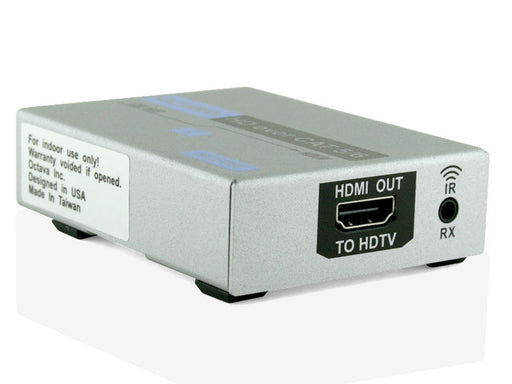 Octava HDCATIR-RX-UK HDMI CAT5/6 Receiver with IR Passthru - hdmicouk