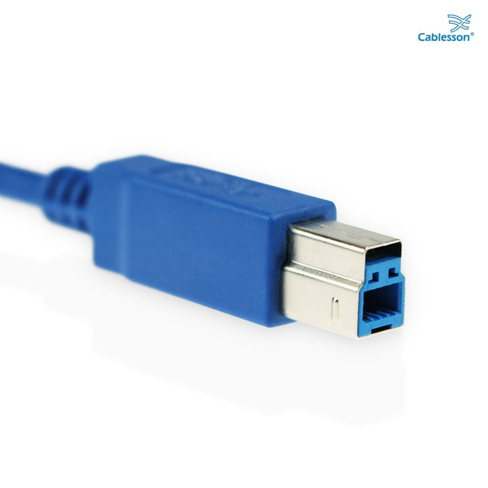 Cablesson USB Version 3.0 A Male to B Male Cable 3M - hdmicouk