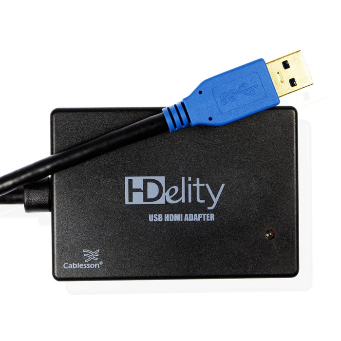 Cablesson HDelity USB 3.0 TO HDMI Converter / Adapter Cable - 1080p Full HD ready , External Videocard , Multi Display Adapter Windows 7 - hdmicouk