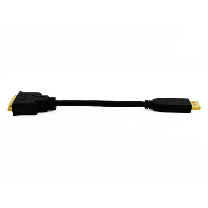 Cablesson DisplayPort to DVI Multimode Short 200mm Cable - hdmicouk