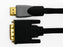 Premium N-Series 1.5m High Speed DVI to HDMI Cable - 1080p (Full HD) / v1.3 / Video / DVI / 24k Gold Plated - hdmicouk