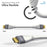 Cablesson Mackuna 1.5m High Speed HDMI Cable - White - hdmicouk
