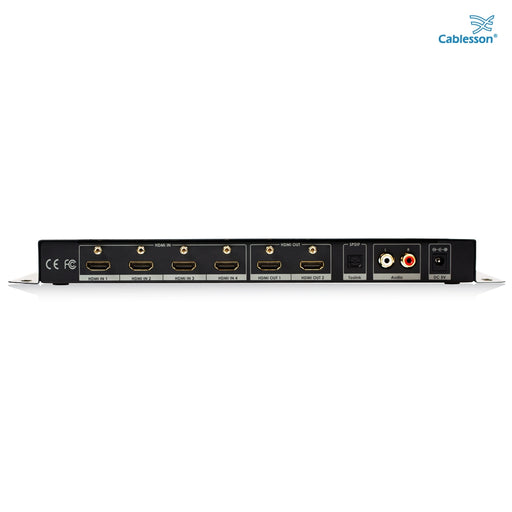 Cablesson HDElity 4x2 HDMI Matrix + IR Passback (High Speed with 3D support) - hdmicouk