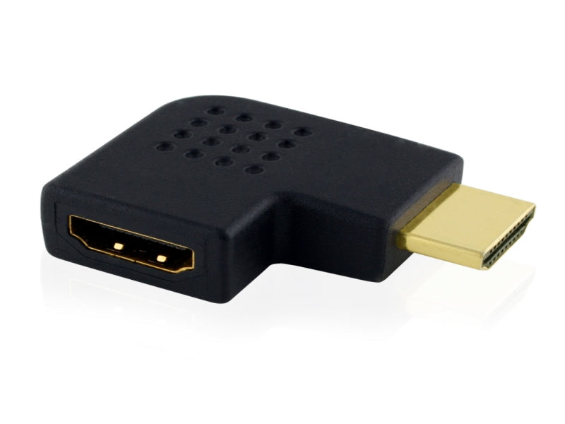 Cablesson Vertical Flat Left 270 Degree HDMI Adapter - hdmicouk