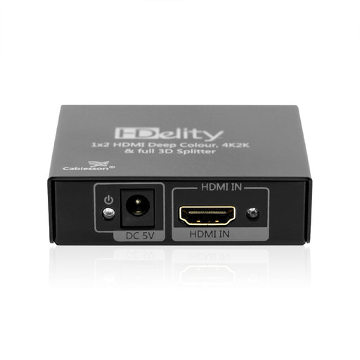 Cablesson HDelity 1x2 HDMI Splitter with Active amplifier - hdmicouk