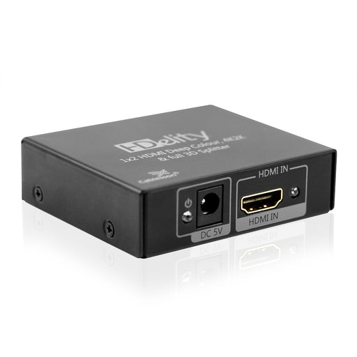 Cablesson HDelity 1x2 HDMI Splitter with Active amplifier - hdmicouk