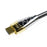 XO Platinum PRO GOLD 0.5m High Speed HDMI Cable (HDMI Type A, HDMI 2.1/2.0b/2.0a/2.0/1.4) - 4K, 3D, UHD, ARC, Full HD, Ultra HD, 2160p, HDR - for PS4, Xbox One, Wii, Sky Q, LCD, LED, UHD, 4k TVs - Black - hdmicouk