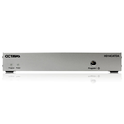 Octava HD14CATDA/4 Dtribuistion Amp + 3 Zone Receiver (CAT5/6) (1080p, SKY HD, Virgin HD, Freeview HD, XBOX 360, XBOX One, PS3, PS4, 3D) - hdmicouk