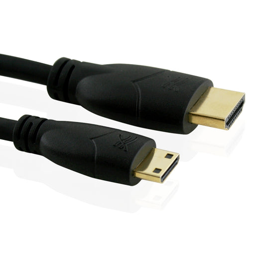 Cablesson Basic High Speed 1m Mini HDMI to HDMI Cable with Ethernet ( v1.4) - use with Panasonic, Sony, JVC, Nikon, FujiFilm Camera and Camcorder - hdmicouk