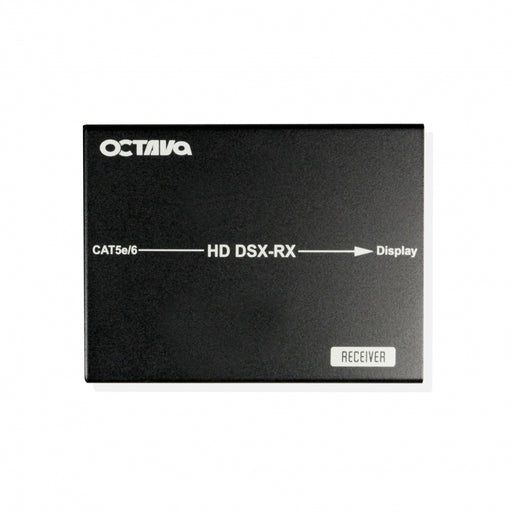 Octava HDMI over LAN/IP Extender (Reciever) with optional IR Passthru - Cat5e / Cat6 / RJ45 network cable - BALUN - 1080p (90m) / 1080p Full HD - LAN NETWORK (TCP/IP) - HD OVER IP - 3D Compatible - hdmicouk